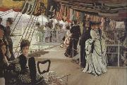 James Tissot Too Early (nn01) oil painting reproduction